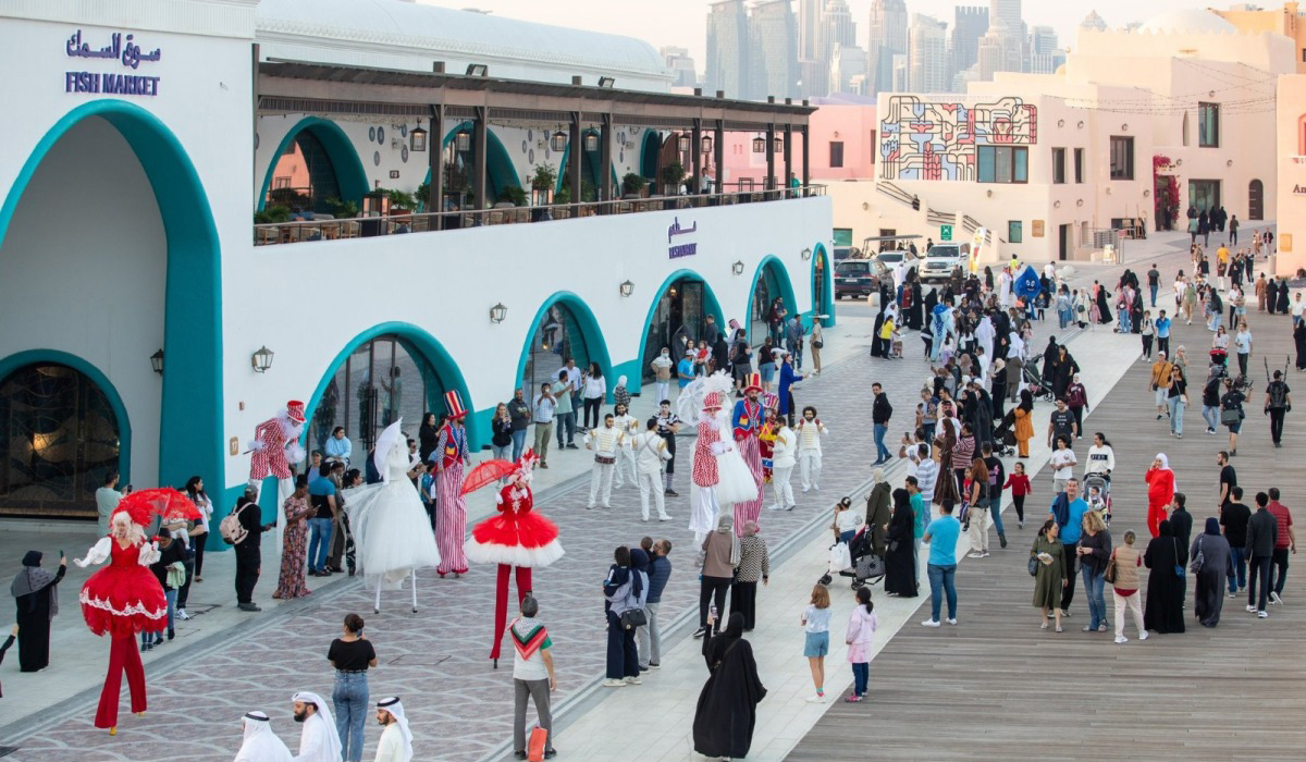 Qatar National Day celebration at Old Doha Port's Winter Festival
